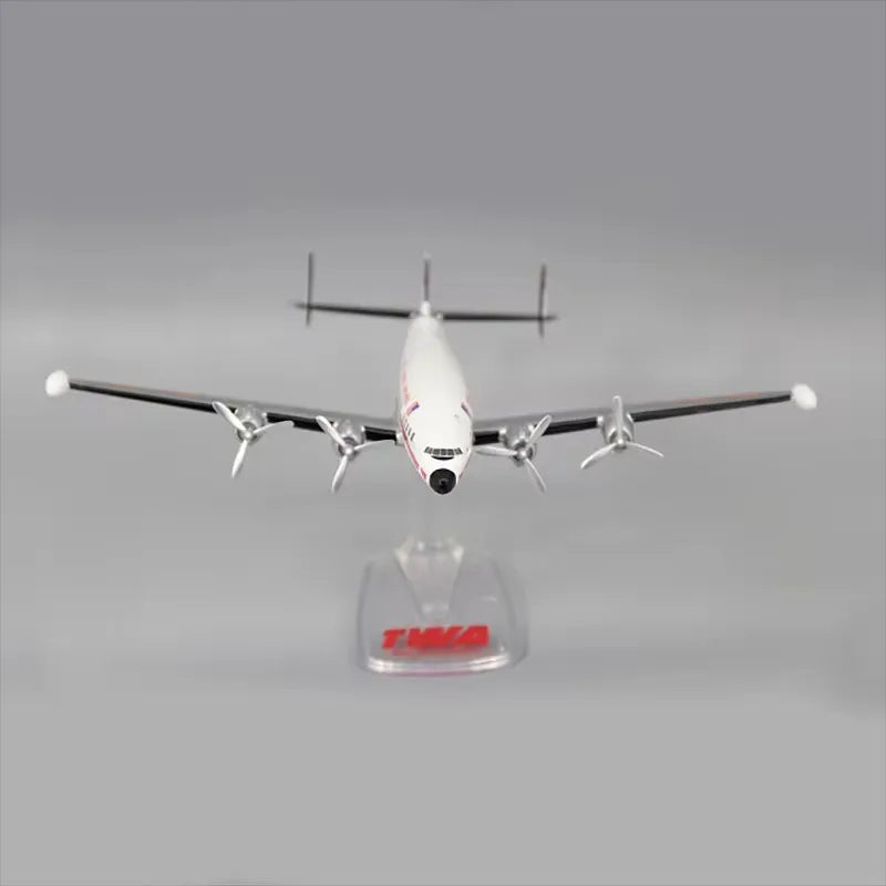 1: 125 Scale L-1049 American Taw Plastic Asb Static Aircraft Model Assembly Toy Aircraft Product Display Decorative Building