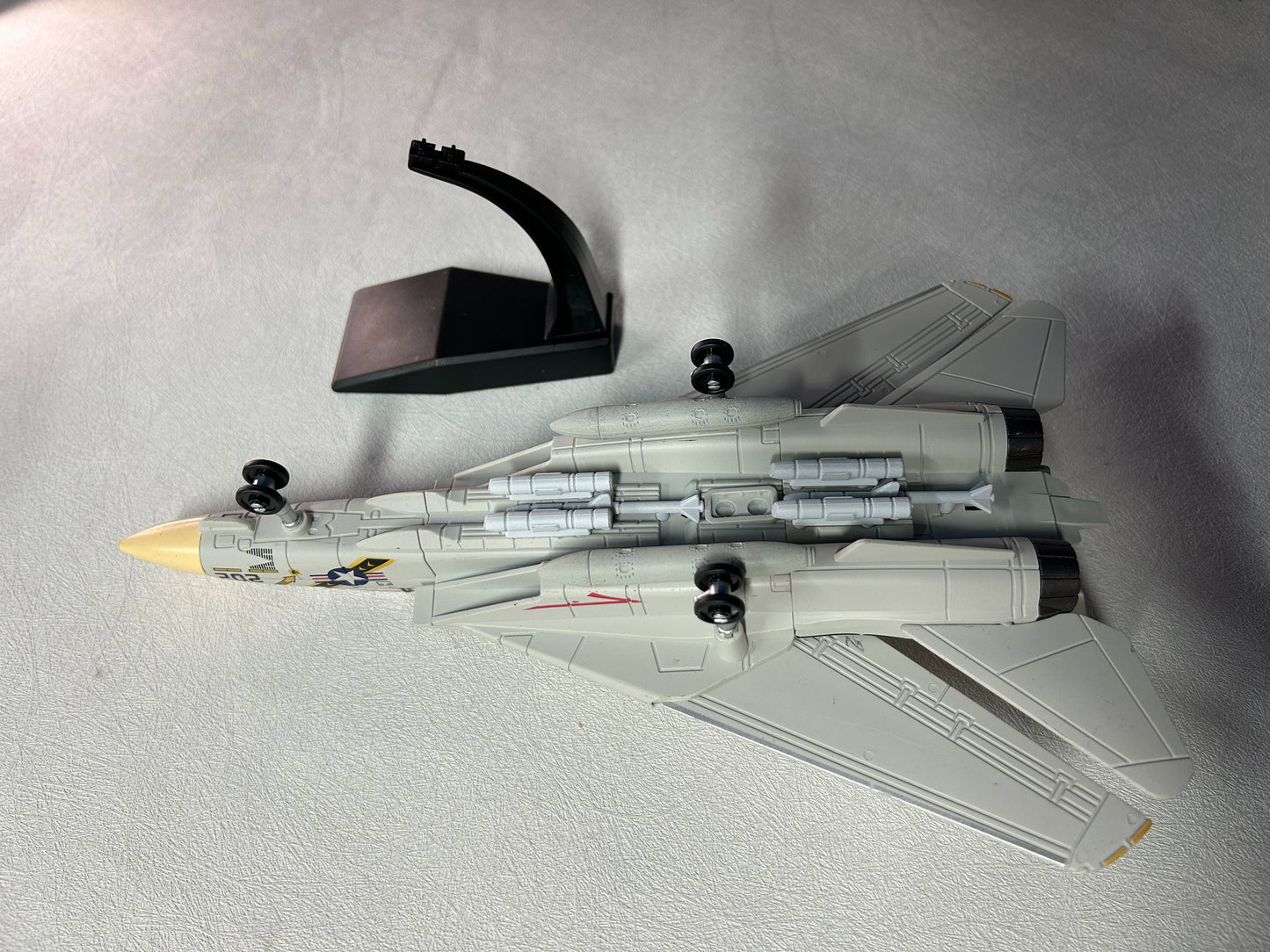 1:72 Scale Souvenir Toy Model F14A Fighter Simulation ABS Aircraft Finished Model Collection of Static Decoration Gift for adult