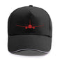 Boeing 737-800 Plane Print High-quality Hat Casual Unisex