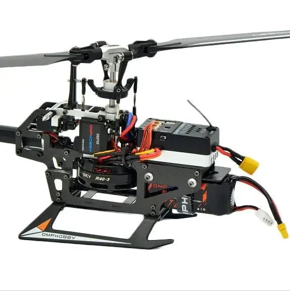 OMPHOBBY M2 V2 3D Flybarless Dual Brushless Motor Direct-Drive RC Helicopter