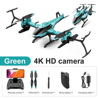 4DRC New V10 RC Mini Drone 4k profesional HD Camera WIFI Fpv Drones With Camera 1080P HD RC Helicopters Quadcopter Dron Toys