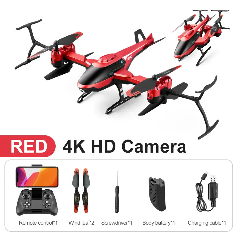 4DRC New V10 RC Mini Drone 4k profesional HD Camera WIFI Fpv Drones With Camera 1080P HD RC Helicopters Quadcopter Dron Toys