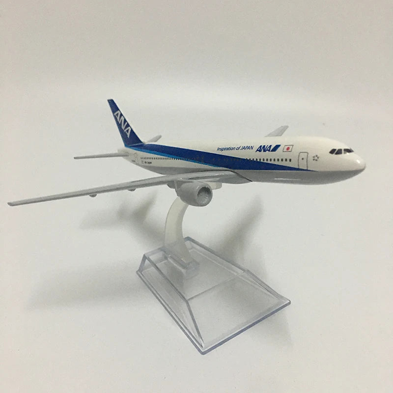 JASON TUTU 15CM ANA sea turtle painting Airbus A380 Airplane Model Aircraft Model Diecast Metal Planes Model All Nippon Airways