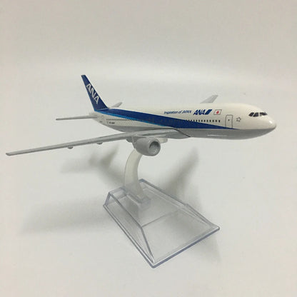 JASON TUTU 15CM ANA sea turtle painting Airbus A380 Airplane Model Aircraft Model Diecast Metal Planes Model All Nippon Airways