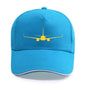Boeing 737-800 Plane Print High-quality Hat Casual Unisex