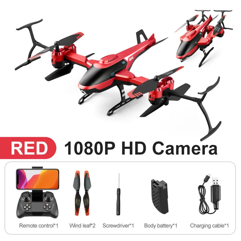 4DRC New V10 RC Mini Drone 4k profesional HD Camera WIFI Fpv Drones With Camera 1080P HD RC Helicopters Quadcopter Dron Toys
