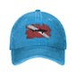 Vintage Shark Scuba Dive Flag Retro Sports Denim Cap Adjustable Snapback Casquettes Unisex Plain Baseball Cowboy Hat