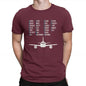 Aviation Lover Phonetic Bet irt Airplane Pilot Gift Cusizable Design Hand-Painted T-shirt for Men And Women