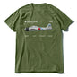 A6M Zero Risen WWII Japan Airplane FighterT Shirt. New 100% Cotton Short Sleeve O-Neck Casual T-shirts Loose Top Size S-3XL