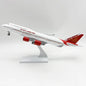 Display toy planes for kids 30cm India Airlines B747 Airplane Model Diecast Resin 1/250 Scale Planes Toy For Children