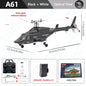 A61 RC Helicopter 2.4G 6-Aixs Gyroscope 4CH Altitude Hold Optical Flow Remote Control Helicopter Toys For Kid Adult