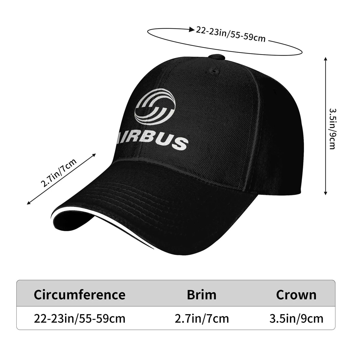 AIRBUS AVIATION Caps Casual Unisex