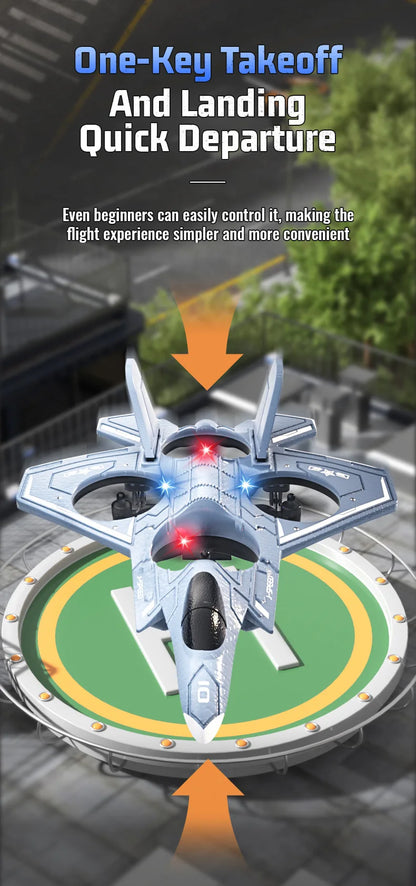 2.4G RC Aircraft with Camera Missile Launch Remote Control Helicopter Fighter Jet EVA Airplane EPP Foam Plane Toys For Kids Gift