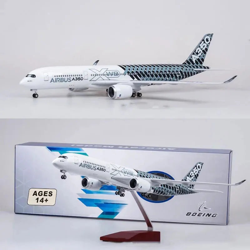 Airbus A350 Model Aircraft High Precision Detailed Collectible Perfect for Aviation Enthusiasts & Display
