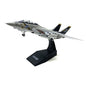 JASON TUTU 1/100 Scale USA F-14 Tomcat fighter Alloy Model Diecast Military Missile bomber
