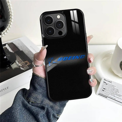 Cool The B_Boeing Design Phone Case MagSafe Magnetic for iPhone 16 15 14 13 12 11 Pro Plus Max Mini Wireless Charger Funda