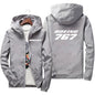 New Mens Hoodies Boeing 737 777 767 Print Men Coat Casual Jogging Thin Jacket Harajuku Zipper Hoodies Sweatshirts