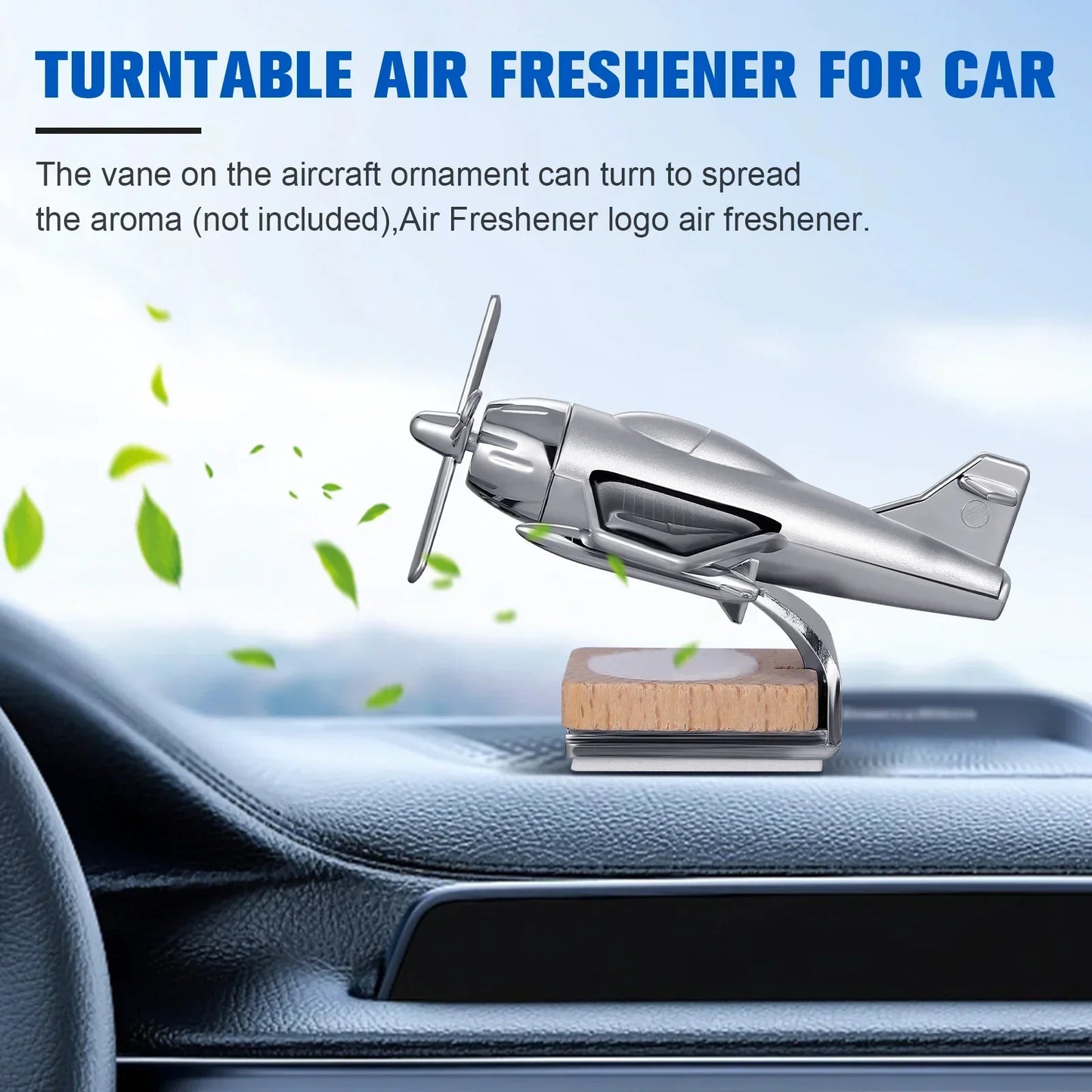 2025 NEW Car Perfume Aromatherapy Ornaments Solar Diffuser Air Freshener Airplane Decor Freshnersar for Decorair