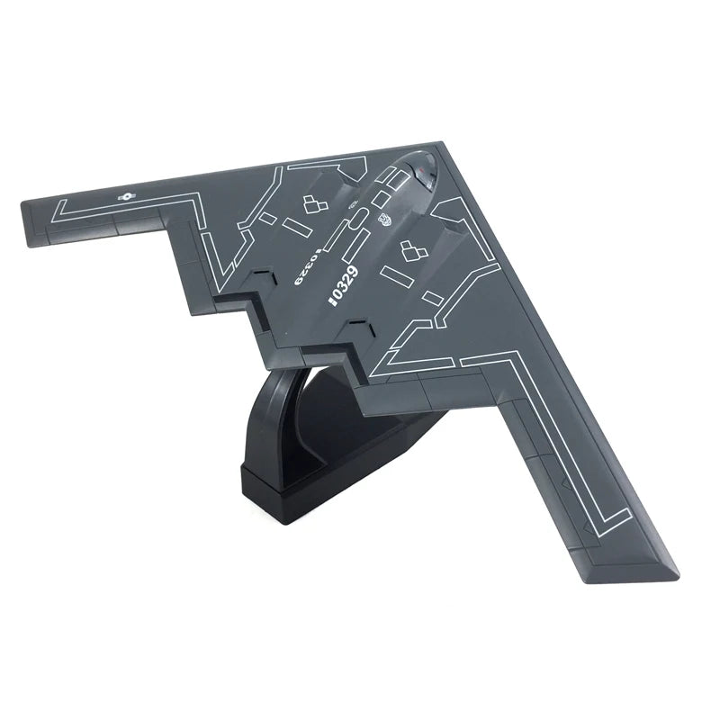 JASON TUTU 1/200 Scale Diecast Alloy Model B-2 Stealth and Strategic Bomber US Air Force Ghost B2 Fighter Military Collect gifts