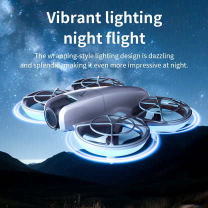 E69 Mini Drone Professional 8K Camera with WiFi FPV UAV Screen Remote Control and Obstacle Avoidance Quadcopter Kid Toy