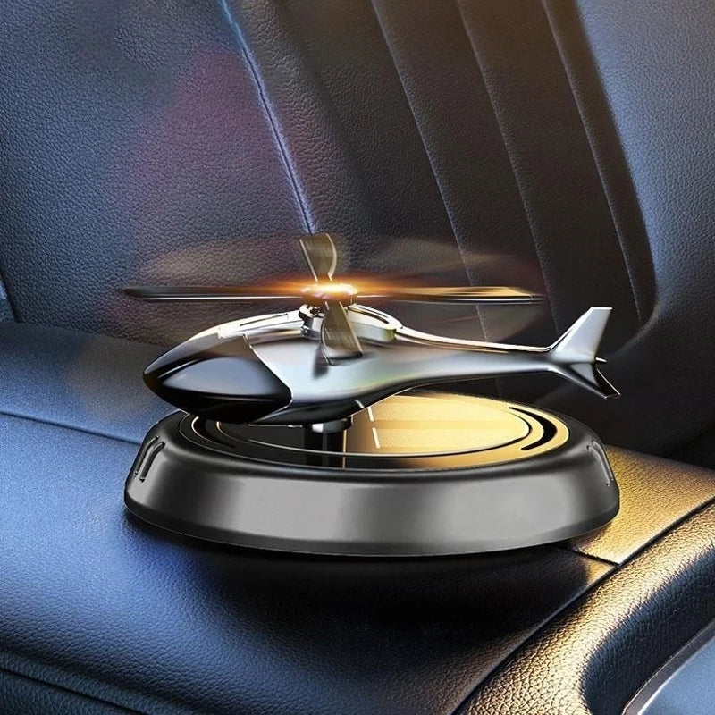Solar Aircraft Car Decoration Ornaments Car Interior Accessories Desktop Ornament Gift For Woman, Man, Car Enthusiast