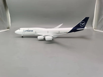 Scale New Lufthansa 747 German 47cm 17 inchs Large Model Diecast Airplane Model Kits with Stand Airlines Model Plane Disp