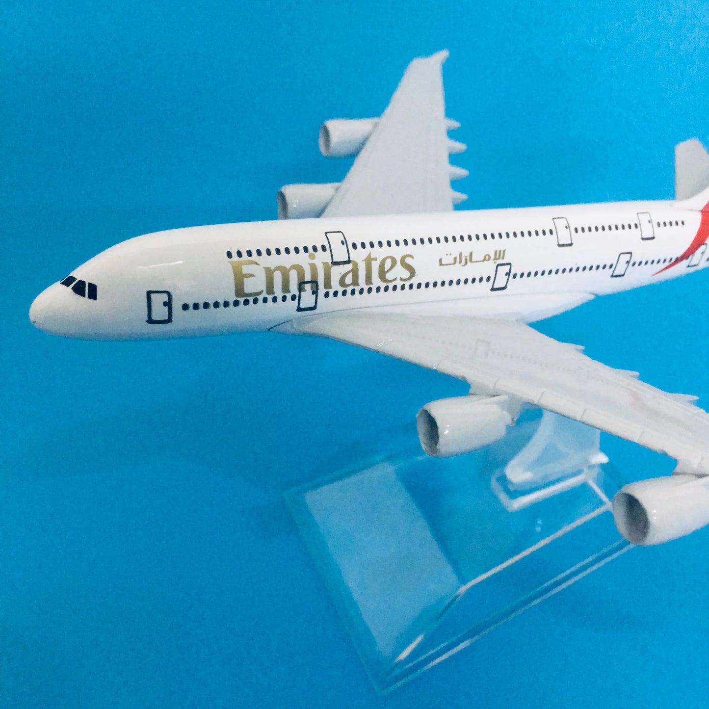 JASON TUTU United Arab Emirates Airline airbus A380 Airplane Model Aircraft Diecast Model Plane Metal 1:400 airplane