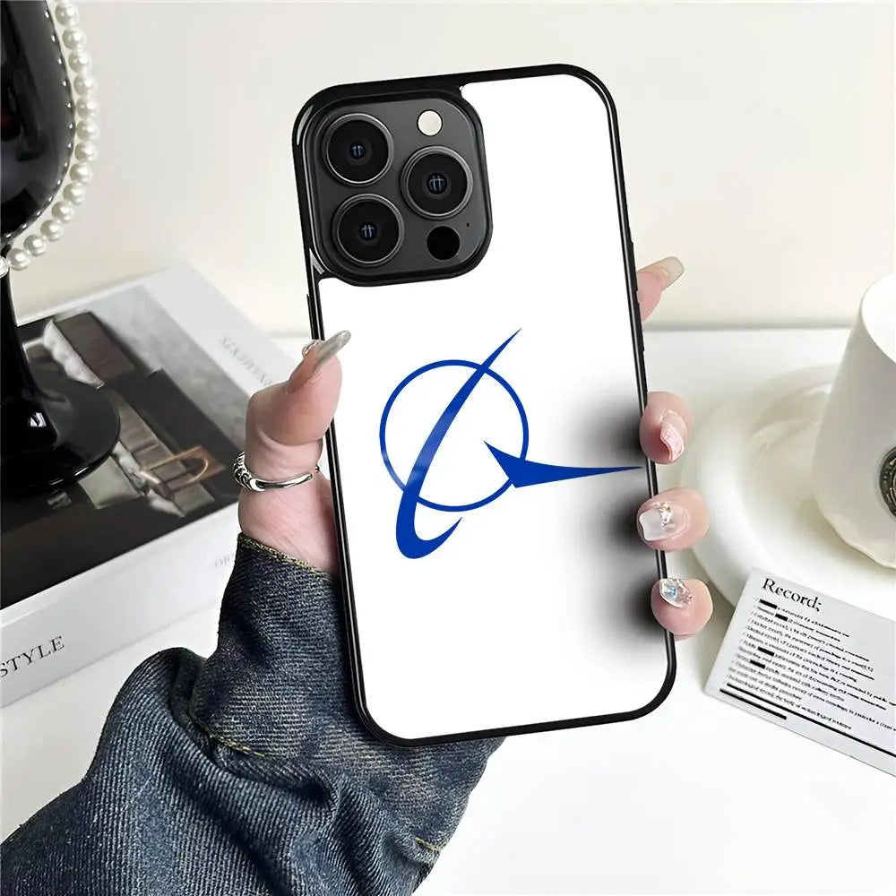 Cool The B_Boeing Design Phone Case MagSafe Magnetic for iPhone 16 15 14 13 12 11 Pro Plus Max Mini Wireless Charger Funda