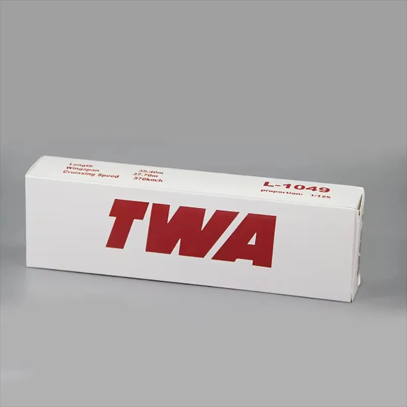 1: 125 Scale L-1049 American Taw Plastic Asb Static Aircraft Model Assembly Toy Aircraft Product Display Decorative Building