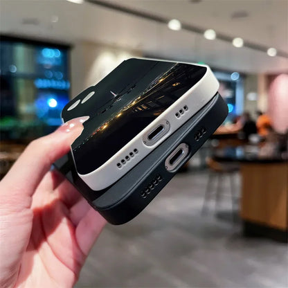 Airplane Landing Airport Painted Phone Case for iPhone 15 Cases iPone 16 14 13 12 11 Pro Max XS X XR 7 8 Plus SE 2022 Soft Cover