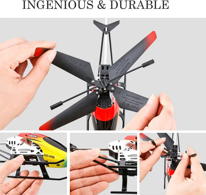 4DRC M5 Remote Control RC Helicopter with Gyro Altitude Hold Drone 3.5 Channel Aircraft Indoor Flying Kid Toy Gift for Boys Girl