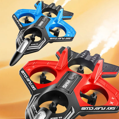 YP3 Glider RC Drone with Light Flying Helicopter RC Hobby Jet Plane 2.4G Stunt Remote Control Foam Fighter Airplane Toy Drone