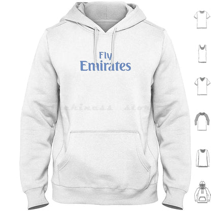 Fly Hoodie Cotton Long Sleeve Flight Plane Fly Etihad Logo Airways Fly Better Uni Emirates American Travel