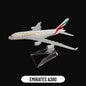 Metal Aircraft Replica Emirates Airlines A380 B777 Airplane Diecast Model Aviation Plane Collectible Toys for Boys