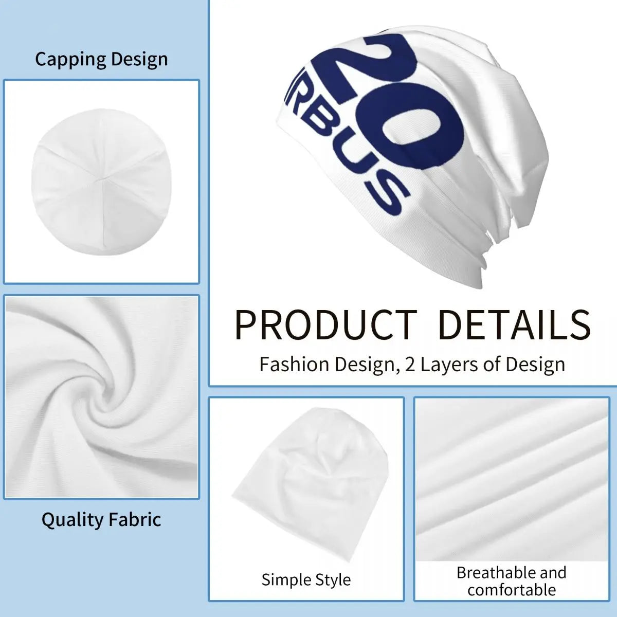 Airbus A320 Logo Warm Knitted Cap Fashion Bonnet Hat Autumn Winter Outdoor Beanies Hats for Men Women Adult