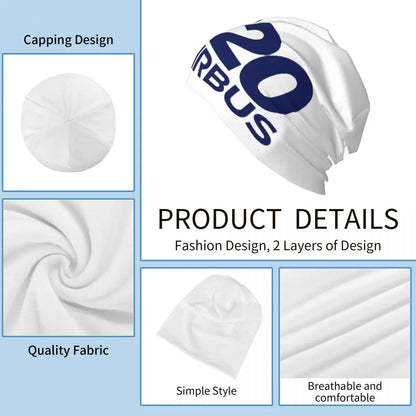 Airbus A320 Logo Warm Knitted Cap Fashion Bonnet Hat Autumn Winter Outdoor Beanies Hats for Men Women Adult