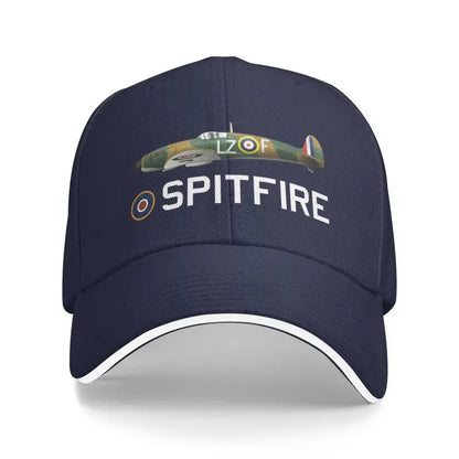 Custom Super marine RAF Spitfire Baseball Cap Unisex Adjustable