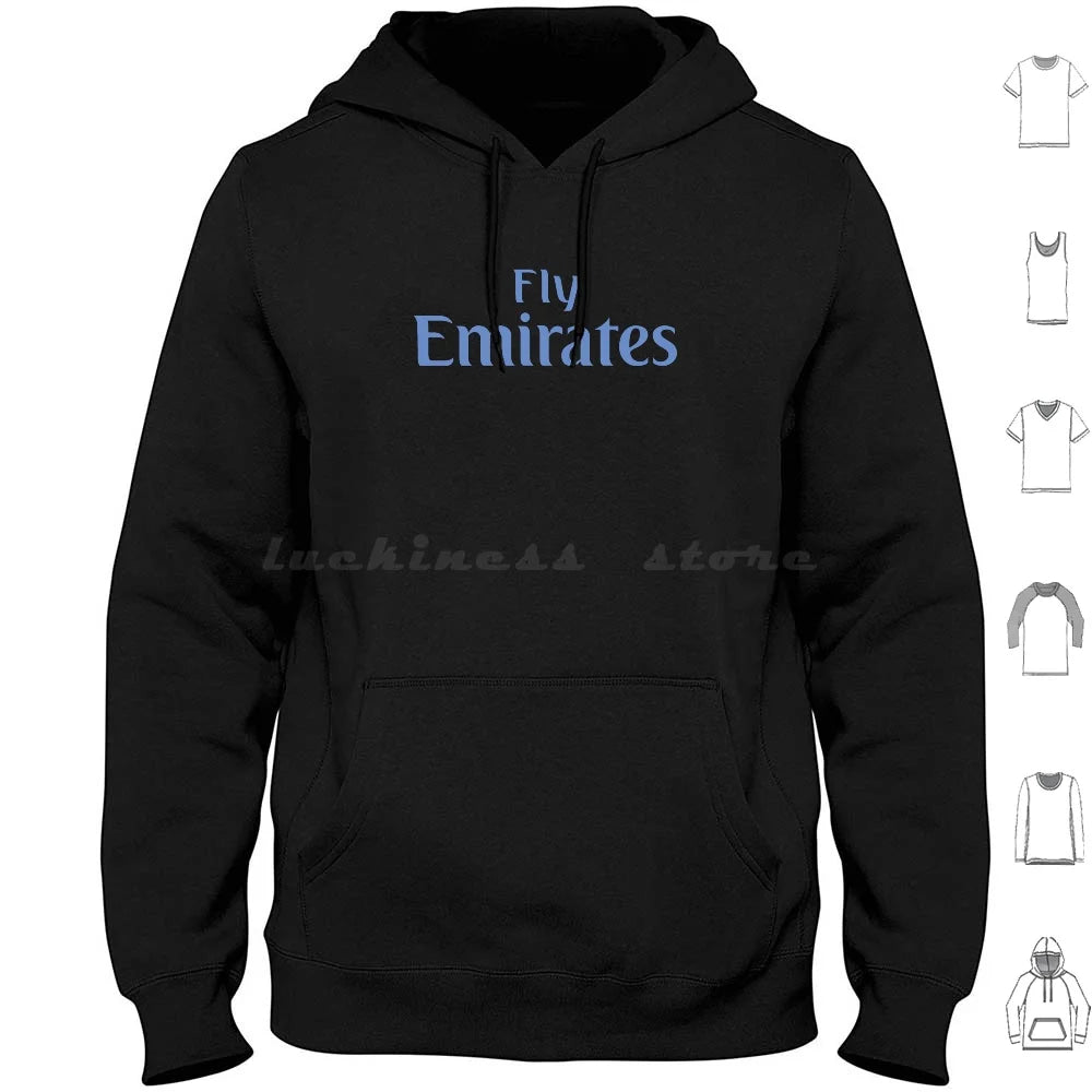 Fly Hoodie Cotton Long Sleeve Flight Plane Fly Etihad Logo Airways Fly Better Uni Emirates American Travel