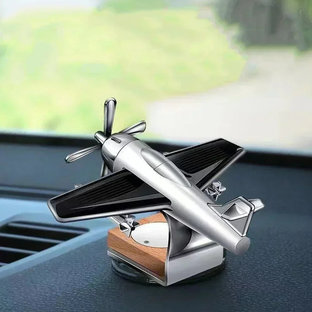 2025 NEW Car Perfume Aromatherapy Ornaments Solar Diffuser Air Freshener Airplane Decor Freshnersar for Decorair