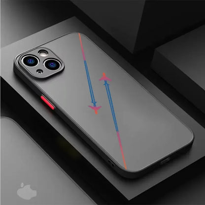 Travel-Inspired Airplane Route Design Phone Case For iPhone 16 15 14 13 12 11 Mini Pro Max X XR XSMax 7 8 6 6s Plus Matte Clear