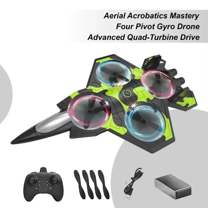 EPP Foam Remote Control Foam Fighter RC Drones Rechargeable Glider Flying Helicopter Toy Portable with Light RC Hobby Jet Plane