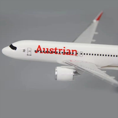 A320 Neo Austrian Airlines 1/200 Scale A320 ABS Plastic Building Block Assembly Airplane Model Toy Airplane Collection Display