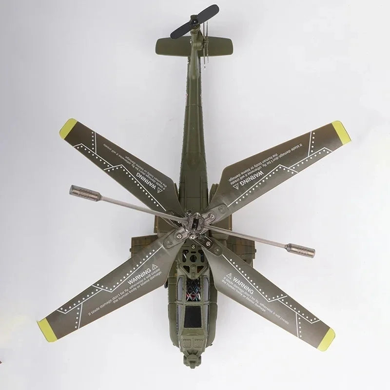 Inventory New Simulation Apache Twin Paddle Helicopter Multi-Function Remote Control Electric Plane Toy Gift Small Aircraft Cha