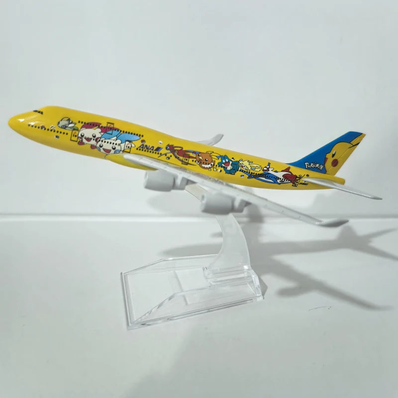 JASON TUTU 15CM ANA sea turtle painting Airbus A380 Airplane Model Aircraft Model Diecast Metal Planes Model All Nippon Airways