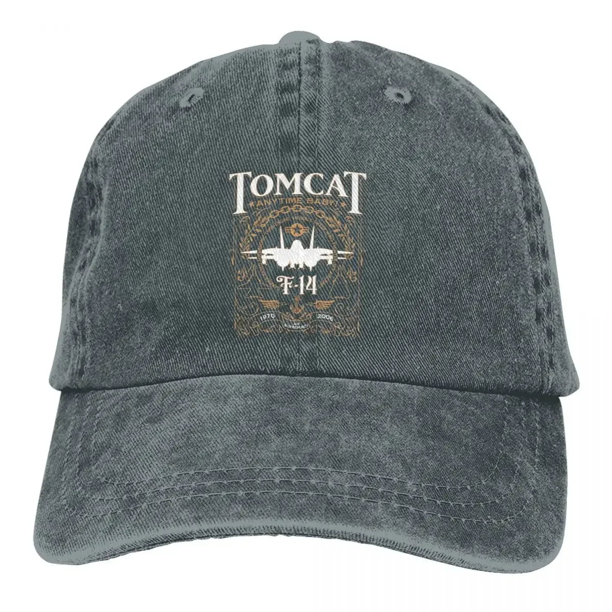 Summer Cap Sun Visor Classic F-14 Tomcat Military Fighter Jet Caps Top Gun Maverick Goose Film Cowboy Hat Peak Trucker Dad Hats