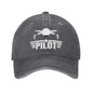 Drone Pilot for Quadcopter Men Women Baseball Caps FPV Racing Pilot Distressed Washed Hats Vintage Outdoor Travel Gift Sun Cap