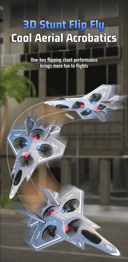 2.4G RC Aircraft with Camera Missile Launch Remote Control Helicopter Fighter Jet EVA Airplane EPP Foam Plane Toys For Kids Gift