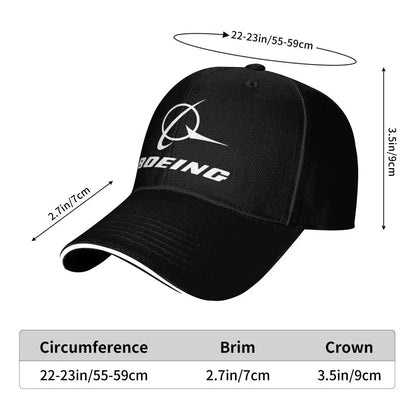 NEW Fashion High-Quality Caps Boeing Baseball Cap Unisex Adjustable Hat A634399406