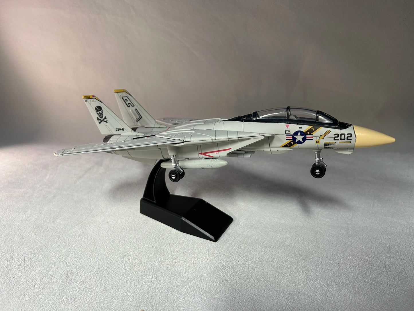 1:72 Scale Souvenir Toy Model F14A Fighter Simulation ABS Aircraft Finished Model Collection of Static Decoration Gift for adult