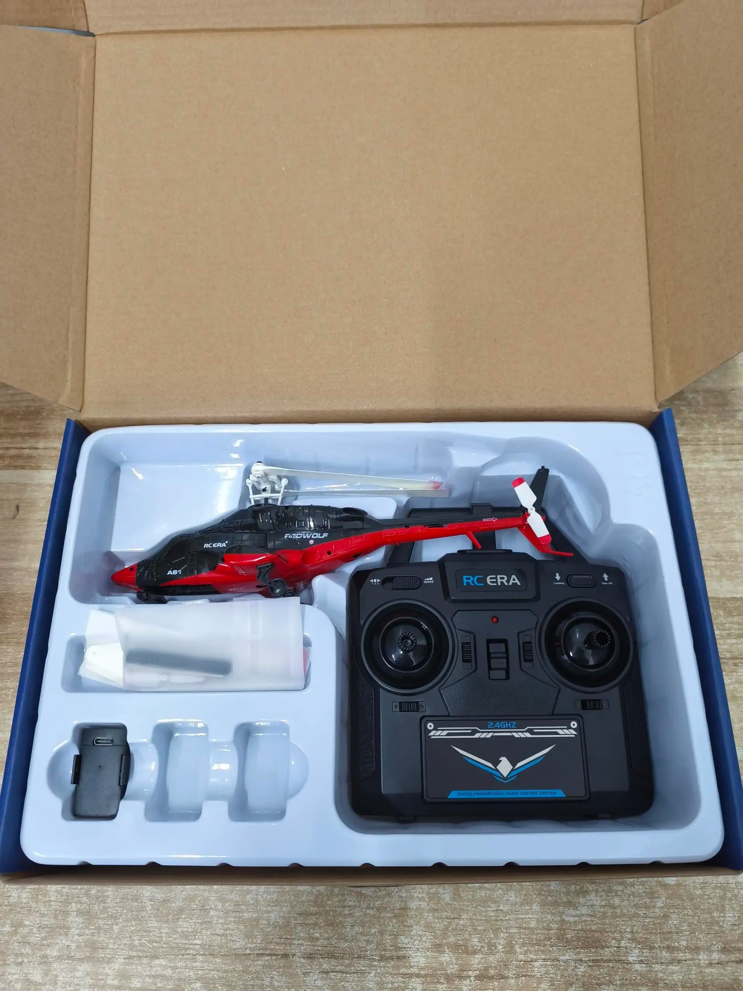 A61 Small Bell Fixed Height Four Channel RC Helicopter Durable Simulation Airplane Toy Remote Control Aircraft